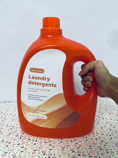 VIOLENTREE Laundry detergents Basics Concentrated Liquid Laundry Detergent, Free of Perfumes & Clear of Dyes