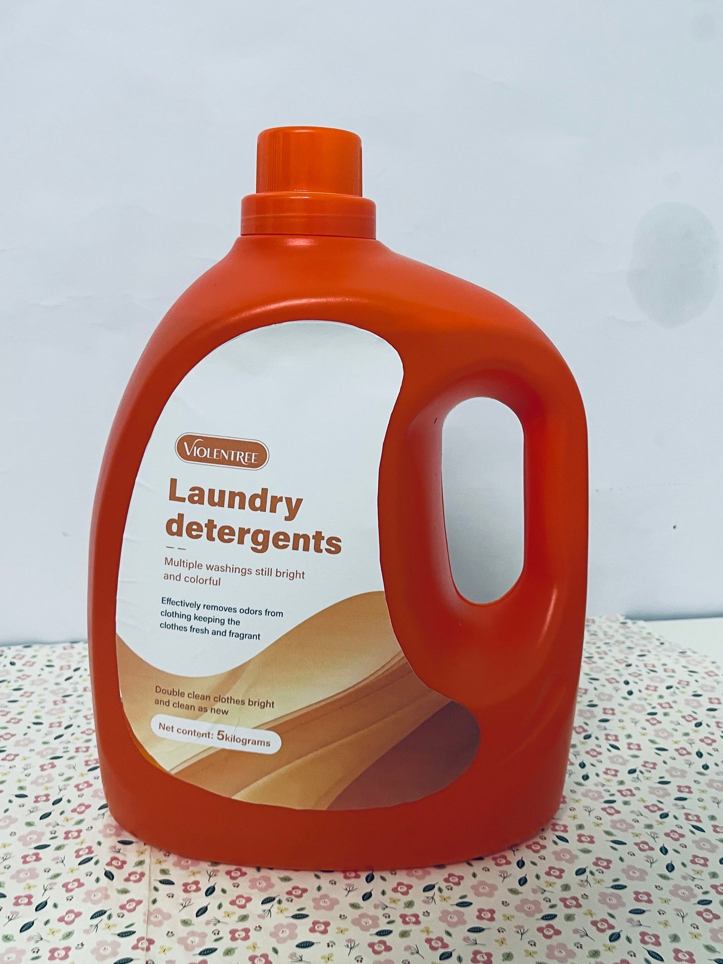 VIOLENTREE Laundry detergents Basics Concentrated Liquid Laundry Detergent, Free of Perfumes & Clear of Dyes