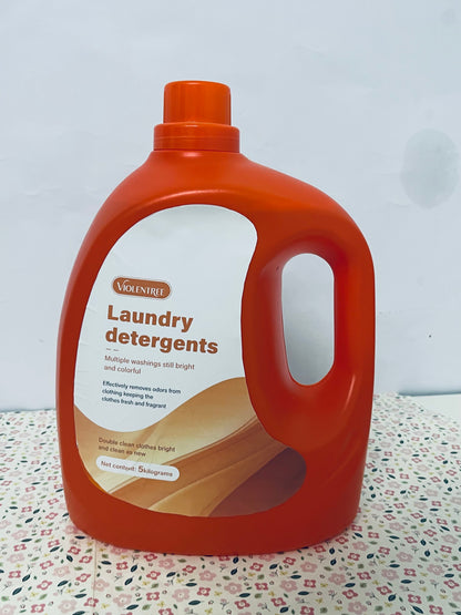 VIOLENTREE Laundry detergents Basics Concentrated Liquid Laundry Detergent, Free of Perfumes & Clear of Dyes