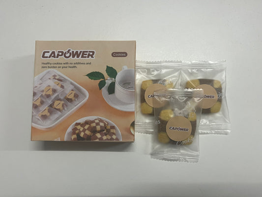 CAPOWER Cookies Chocolate Soft Baked Cookies| Soft Baked Cookies | Plant-Based | Vegan | Gluten, Dairy, & Soy Free