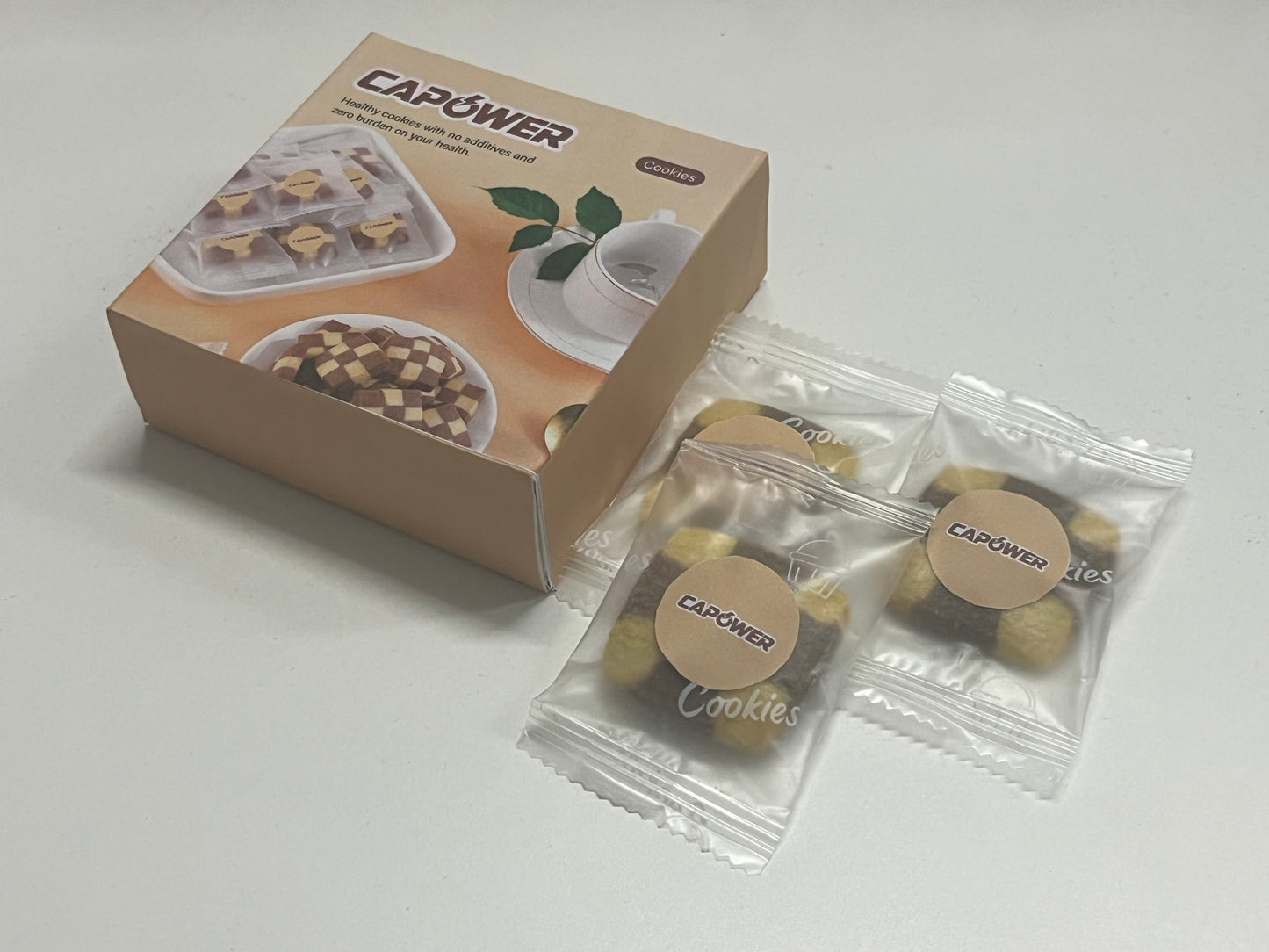 CAPOWER Cookies Chocolate Soft Baked Cookies| Soft Baked Cookies | Plant-Based | Vegan | Gluten, Dairy, & Soy Free