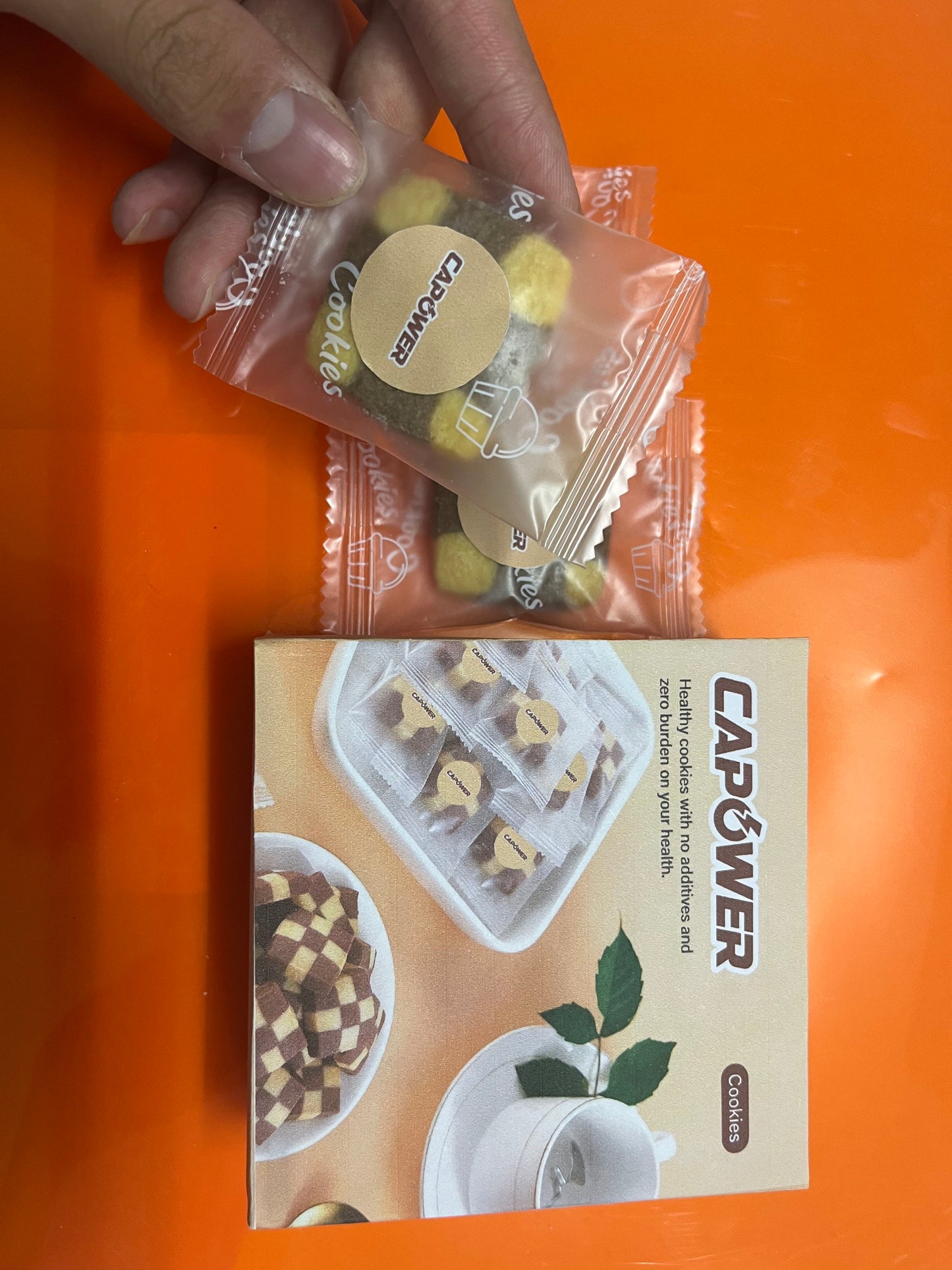 CAPOWER Cookies Chocolate Soft Baked Cookies| Soft Baked Cookies | Plant-Based | Vegan | Gluten, Dairy, & Soy Free