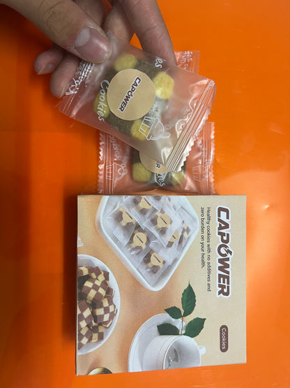 CAPOWER Cookies Chocolate Soft Baked Cookies| Soft Baked Cookies | Plant-Based | Vegan | Gluten, Dairy, & Soy Free