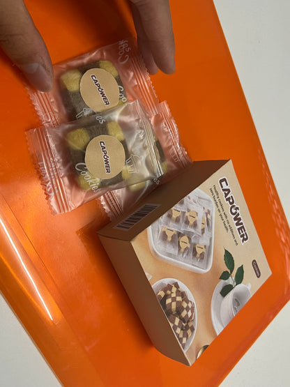 CAPOWER Cookies Chocolate Soft Baked Cookies| Soft Baked Cookies | Plant-Based | Vegan | Gluten, Dairy, & Soy Free