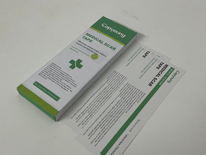 Copyoung Medical-Grade Scar Repair Tape, Large Size (15x3cm) Cut-to-Fit, Promotes Healing & Smooth Skin
