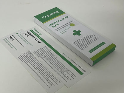 Copyoung Medical-Grade Scar Repair Tape, Large Size (15x3cm) Cut-to-Fit, Promotes Healing & Smooth Skin