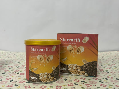 Starearth Pet food Chicken & Cod Recipe - Natural Grain-Free Dry Cat Food with Omega Fatty Acids & Probiotics