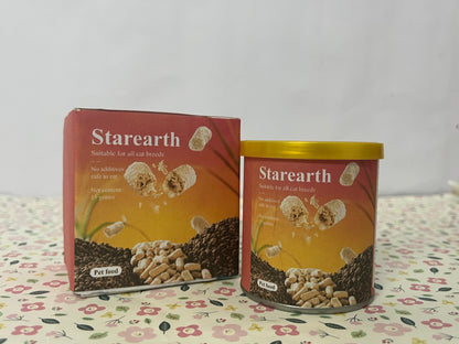 Starearth Pet food Chicken & Cod Recipe - Natural Grain-Free Dry Cat Food with Omega Fatty Acids & Probiotics