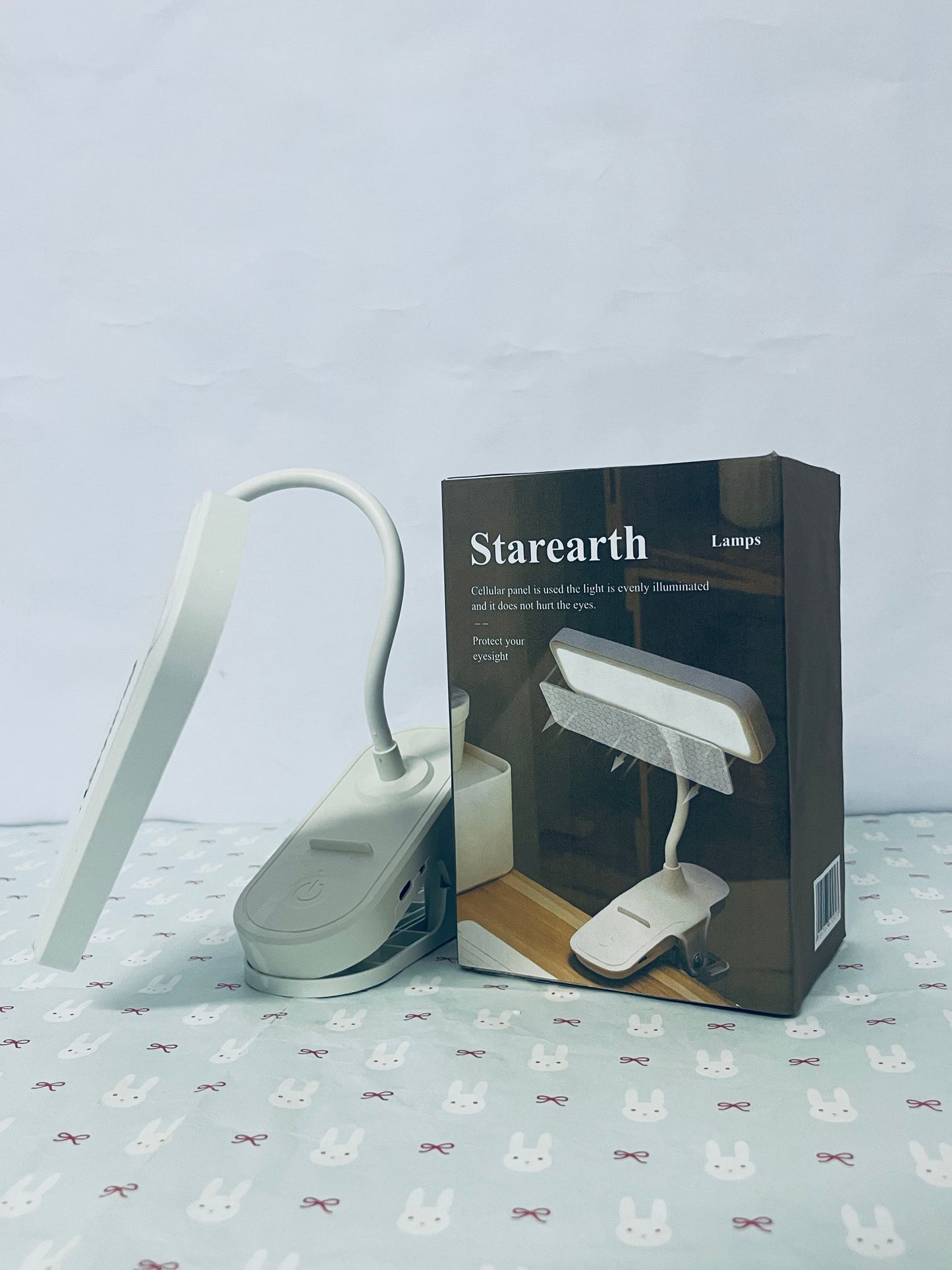 Starearth Lamps Reading Light with 3 Brightness Levels Portable LED Bedside Lamp for Books and Desk Adjustable Light for Home and Travel