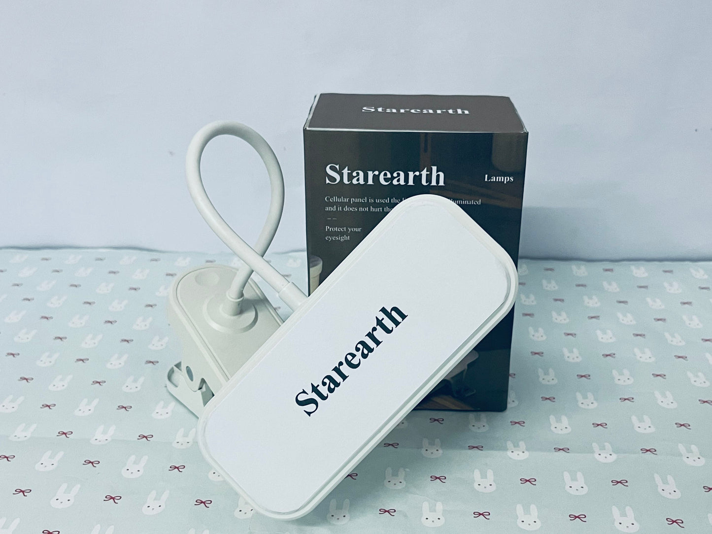 Starearth Lamps Reading Light with 3 Brightness Levels Portable LED Bedside Lamp for Books and Desk Adjustable Light for Home and Travel