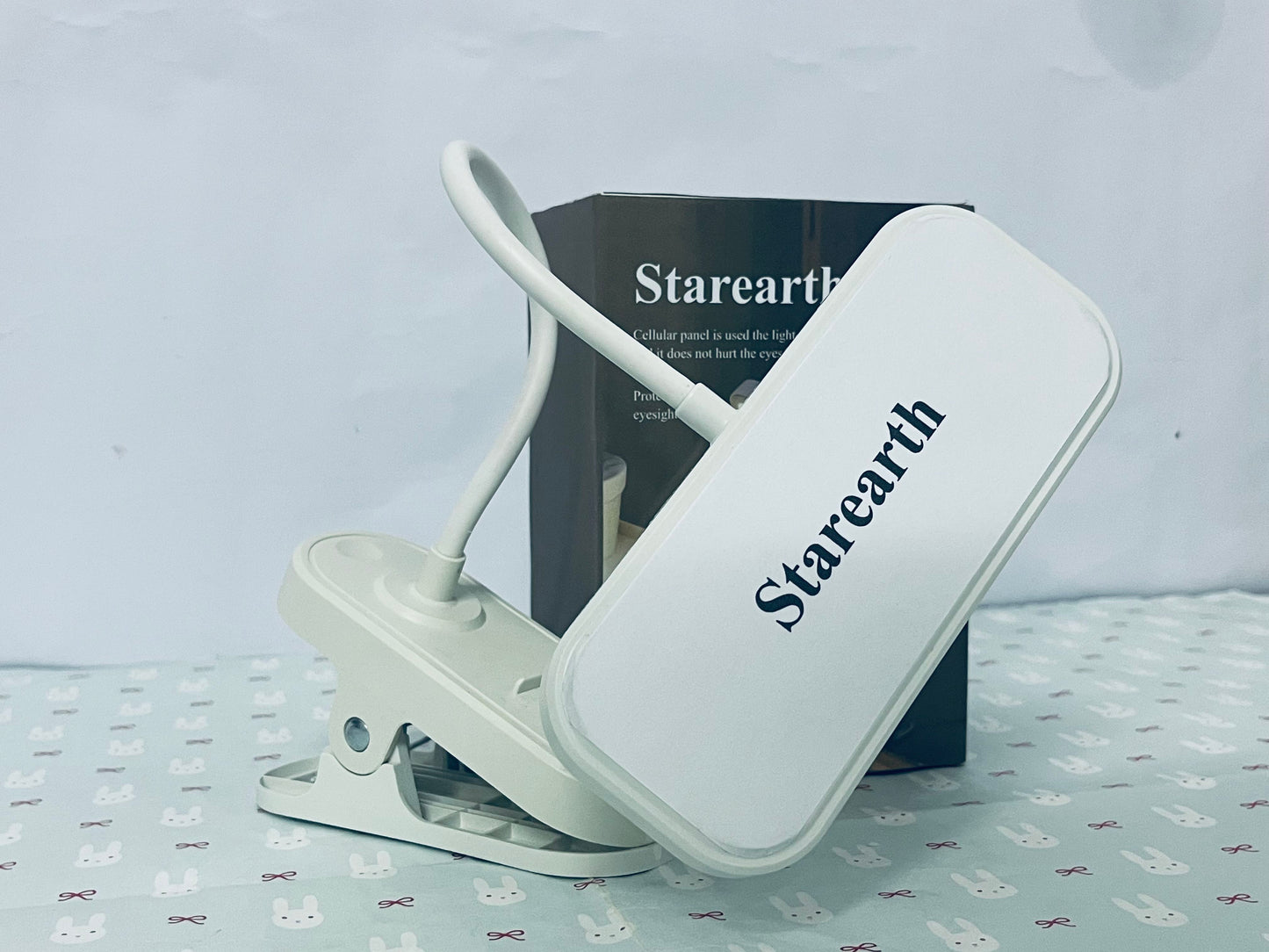 Starearth Lamps Reading Light with 3 Brightness Levels Portable LED Bedside Lamp for Books and Desk Adjustable Light for Home and Travel