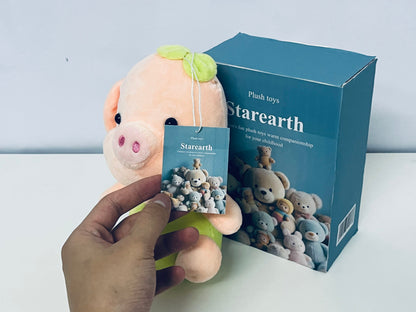 Starearth Plush toys Pig Stuffed Animal Plush Toy Pig Dress Up Birthday Bedtime Party Gift