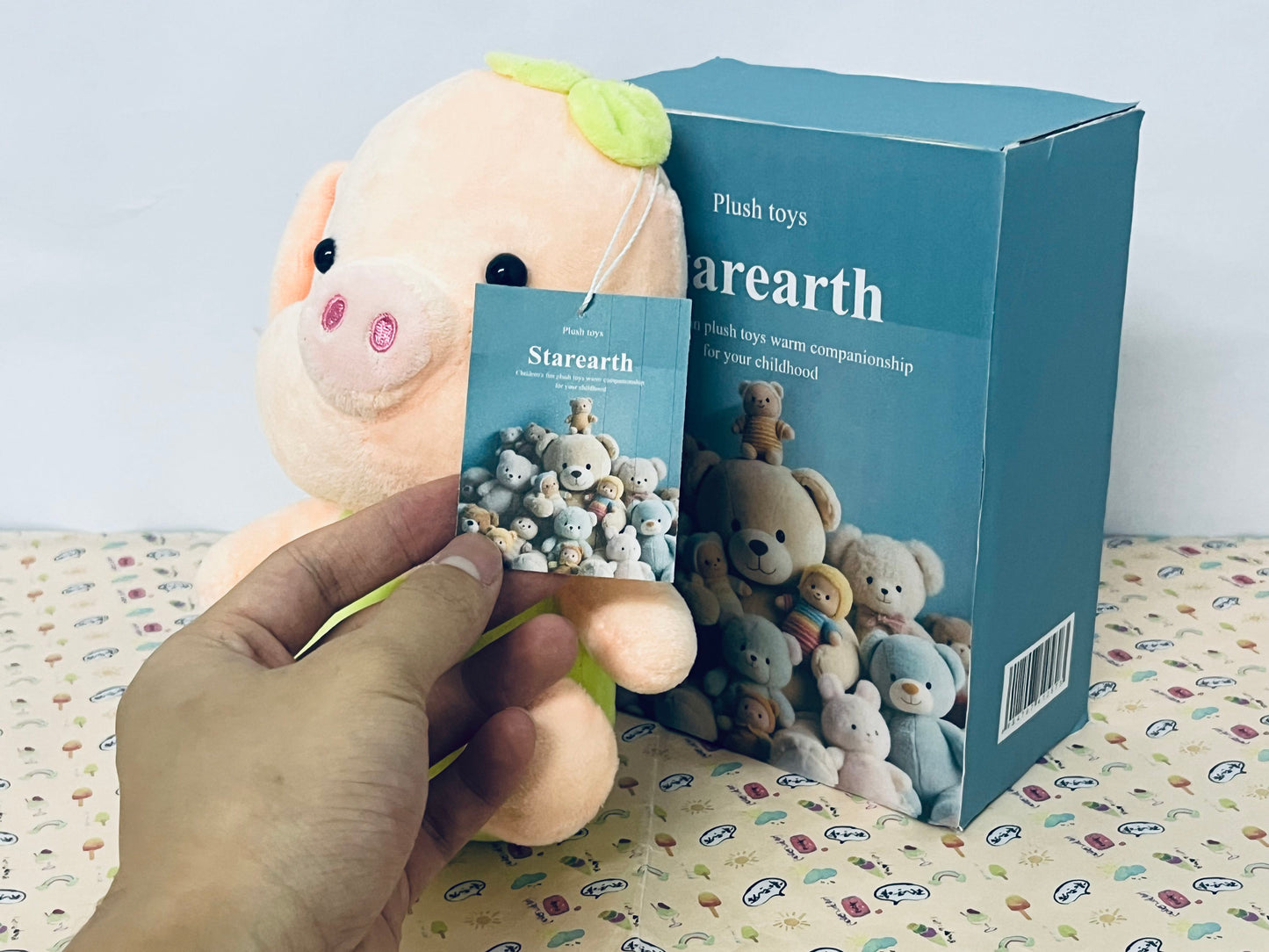 Starearth Plush toys Pig Stuffed Animal Plush Toy Pig Dress Up Birthday Bedtime Party Gift