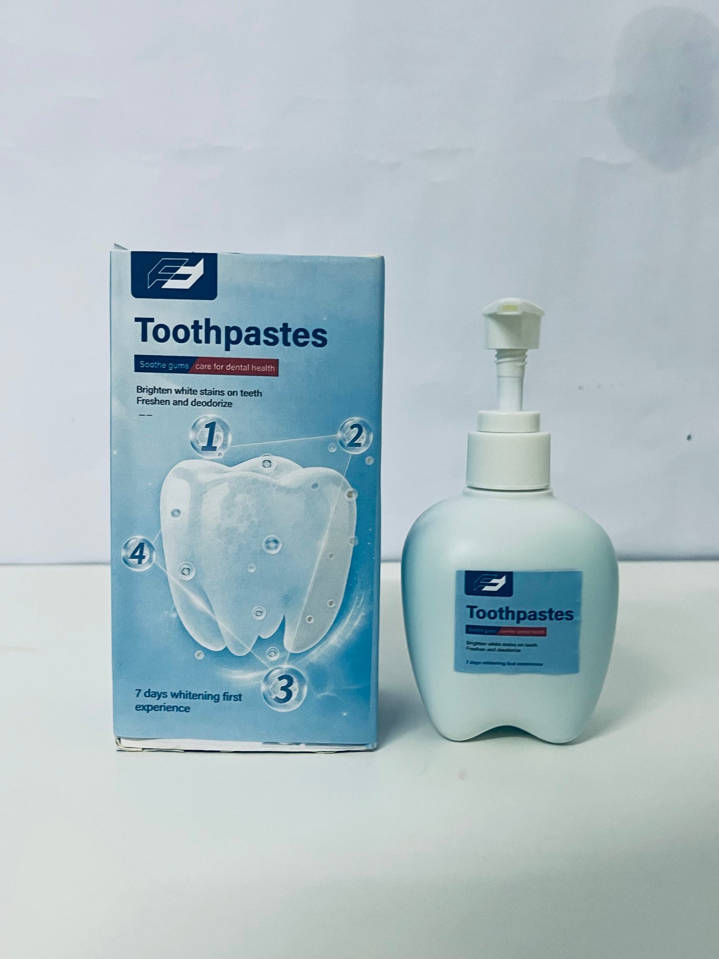 Toothpastes Unflavored Anticavity Fluoride Toothpaste Dentist-Recommended Toothpaste Gel with Xylitol for Sensitive Teeth