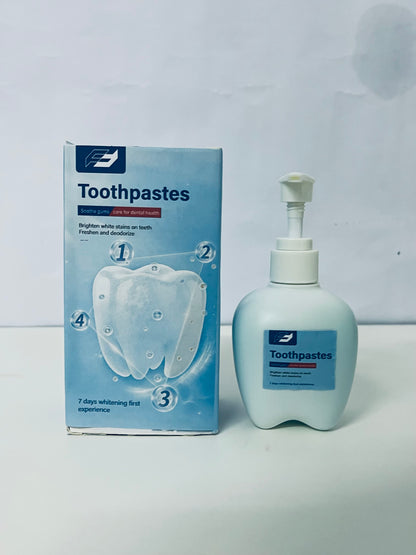 Toothpastes Unflavored Anticavity Fluoride Toothpaste Dentist-Recommended Toothpaste Gel with Xylitol for Sensitive Teeth