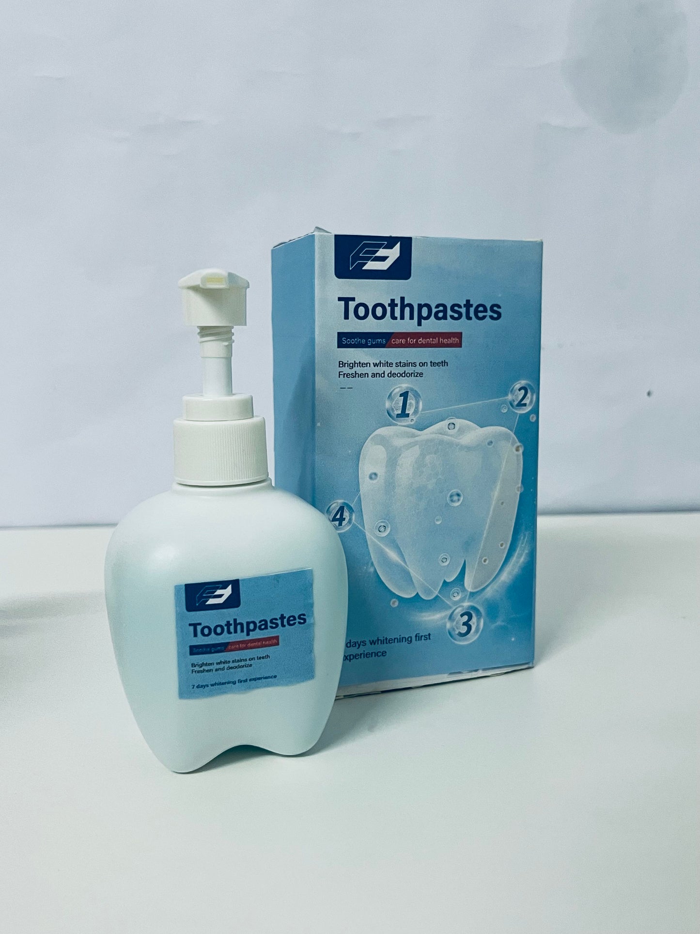 Toothpastes Unflavored Anticavity Fluoride Toothpaste Dentist-Recommended Toothpaste Gel with Xylitol for Sensitive Teeth