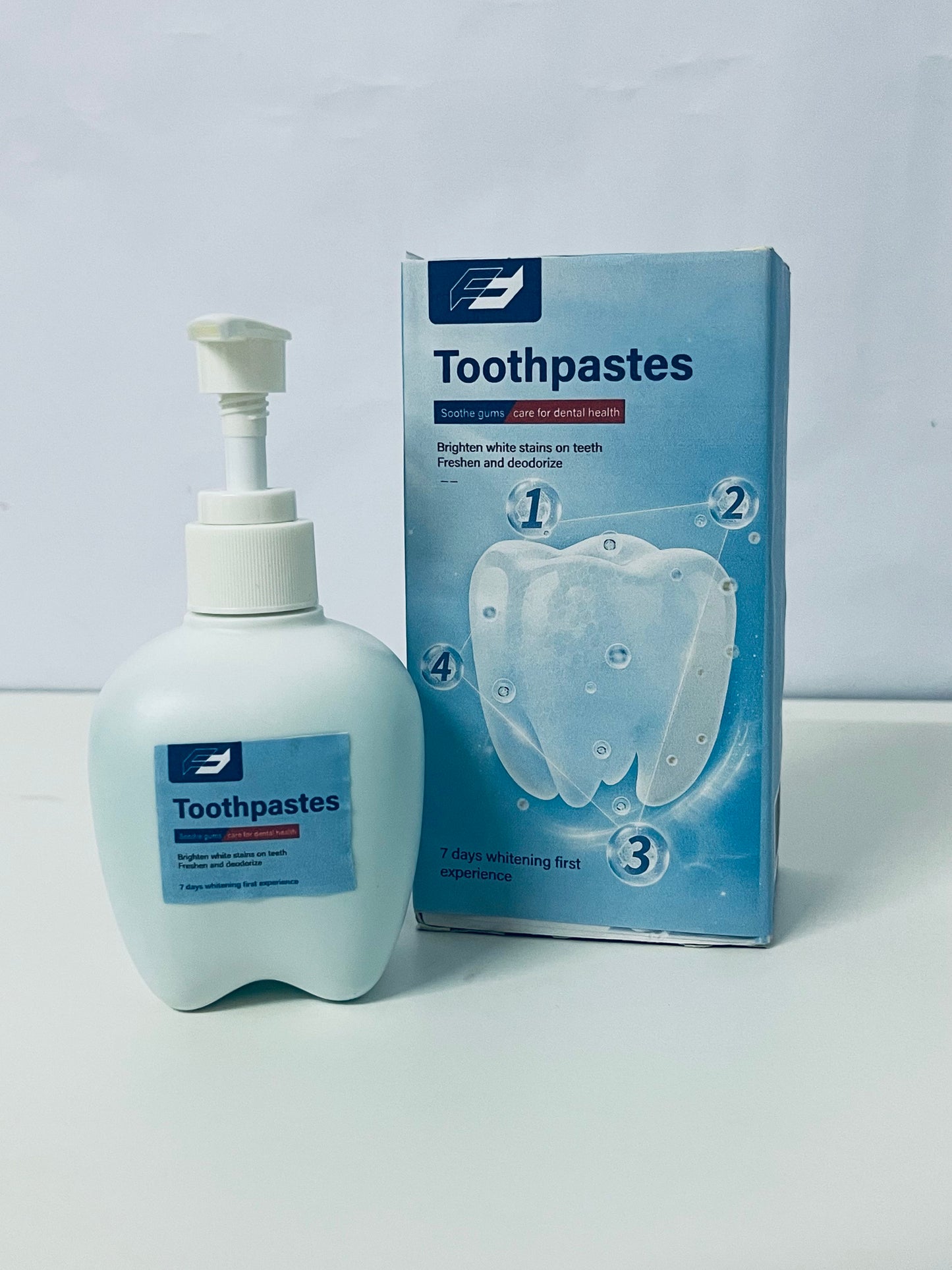 Toothpastes Unflavored Anticavity Fluoride Toothpaste Dentist-Recommended Toothpaste Gel with Xylitol for Sensitive Teeth