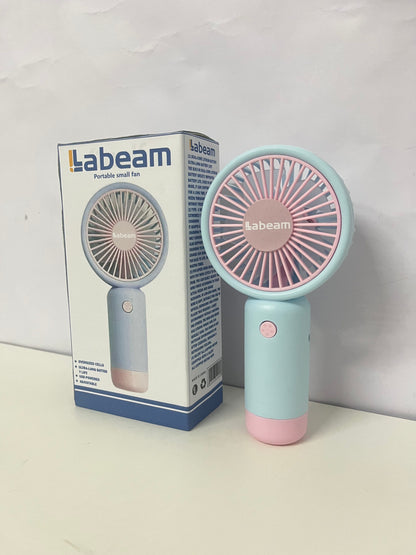 Labeam Handheld Portable Small Fan Cool Companion for Summer On-the-Go