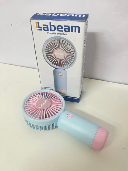 Labeam Handheld Portable Small Fan Cool Companion for Summer On-the-Go