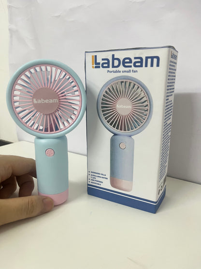 Labeam Handheld Portable Small Fan Cool Companion for Summer On-the-Go