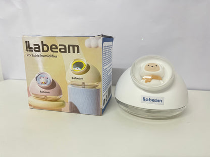 Labeam Portable Pet-Shaped Humidifier On-the-Go Moisturizing Companion