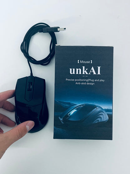 unkAI Wired Gaming Mouse: Precise Control, Plug-and-Play