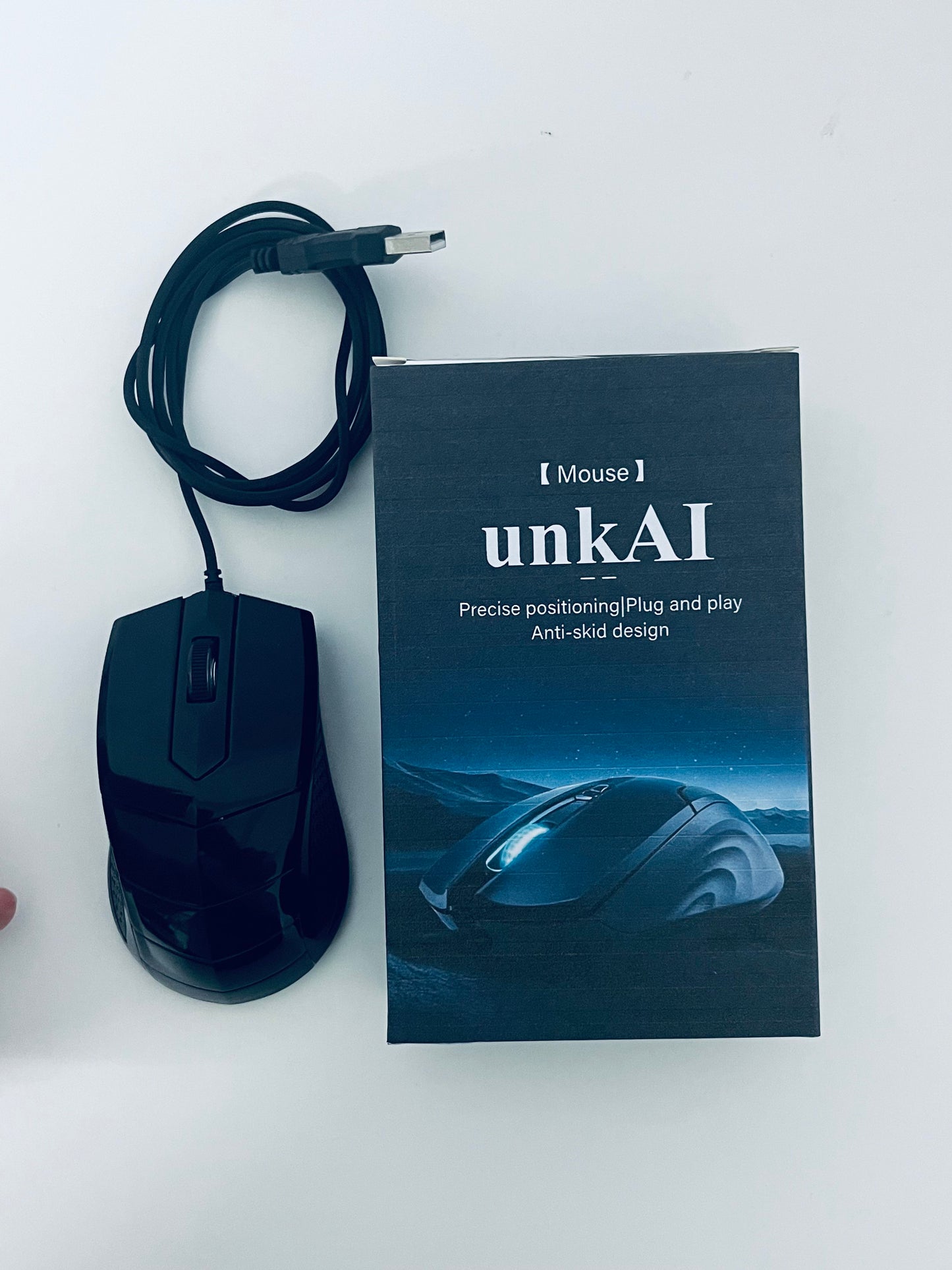unkAI Wired Gaming Mouse: Precise Control, Plug-and-Play