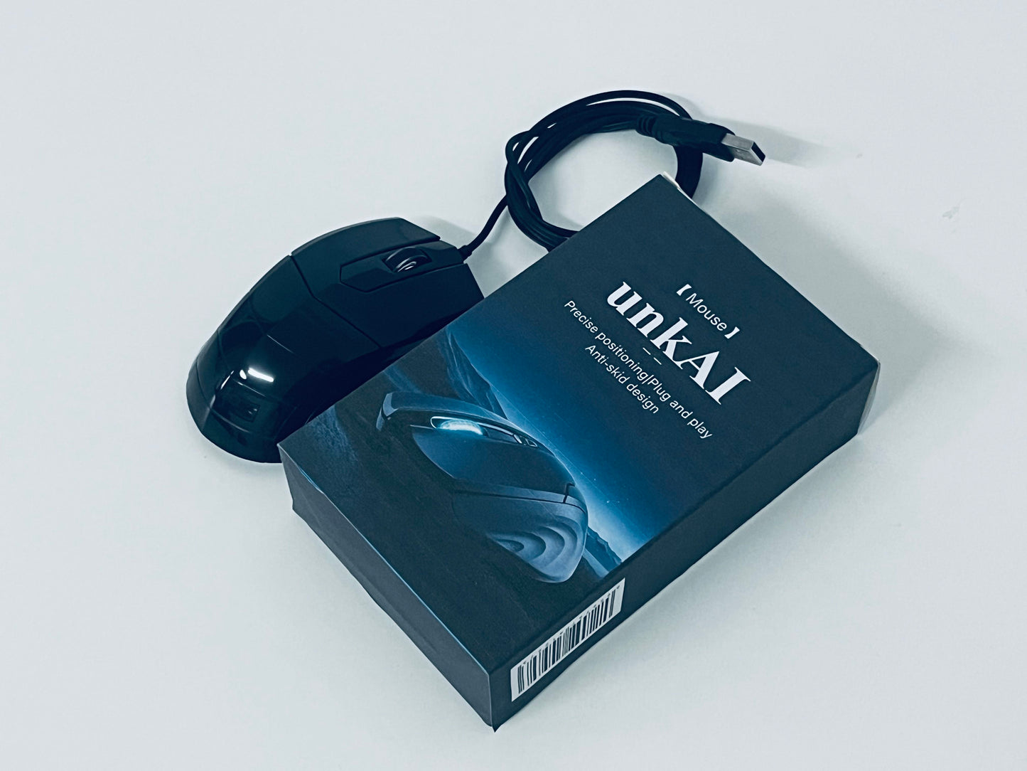 unkAI Wired Gaming Mouse: Precise Control, Plug-and-Play