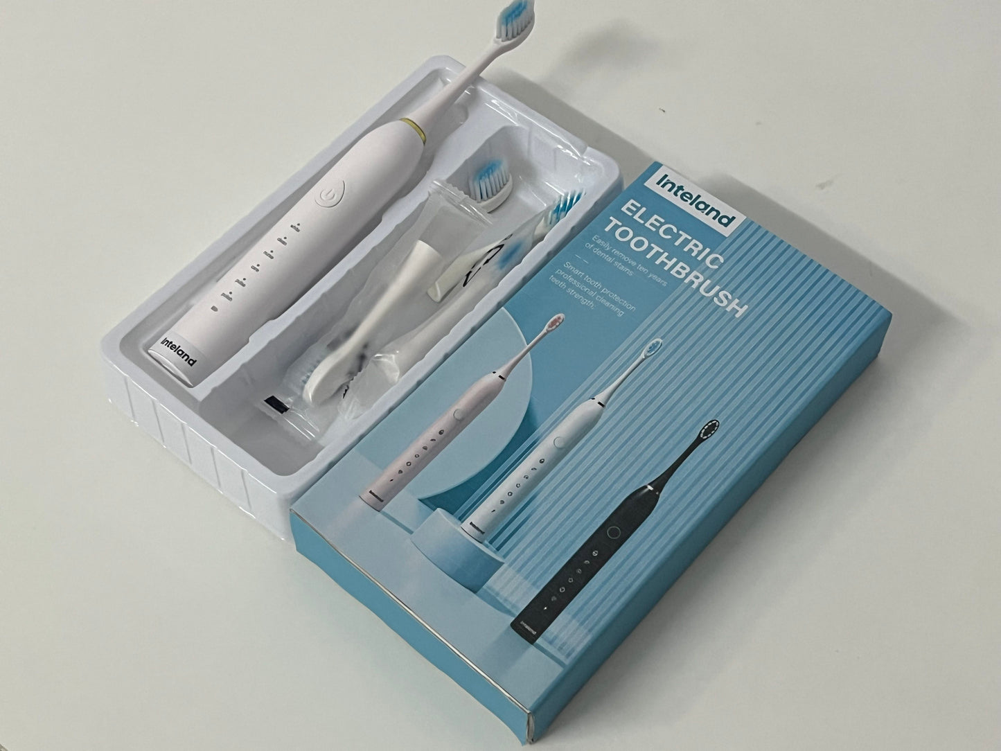 【Inteland Multi-Mode Electric Toothbrush】—— Professional Dental Care for Stain Removal & Tooth Protection