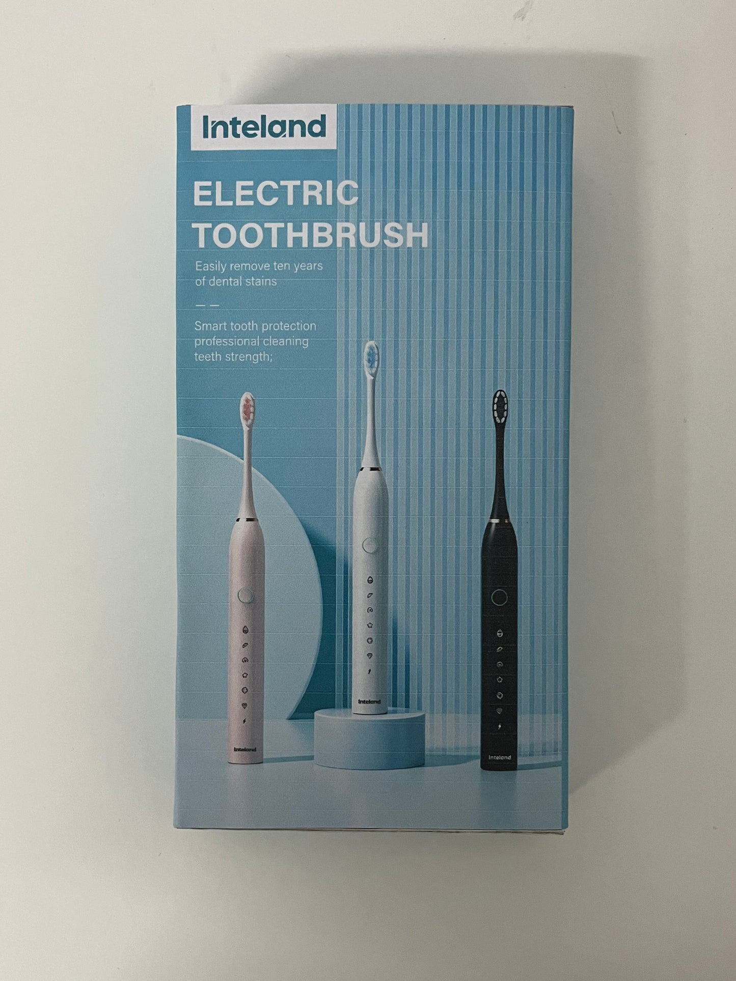【Inteland Multi-Mode Electric Toothbrush】—— Professional Dental Care for Stain Removal & Tooth Protection
