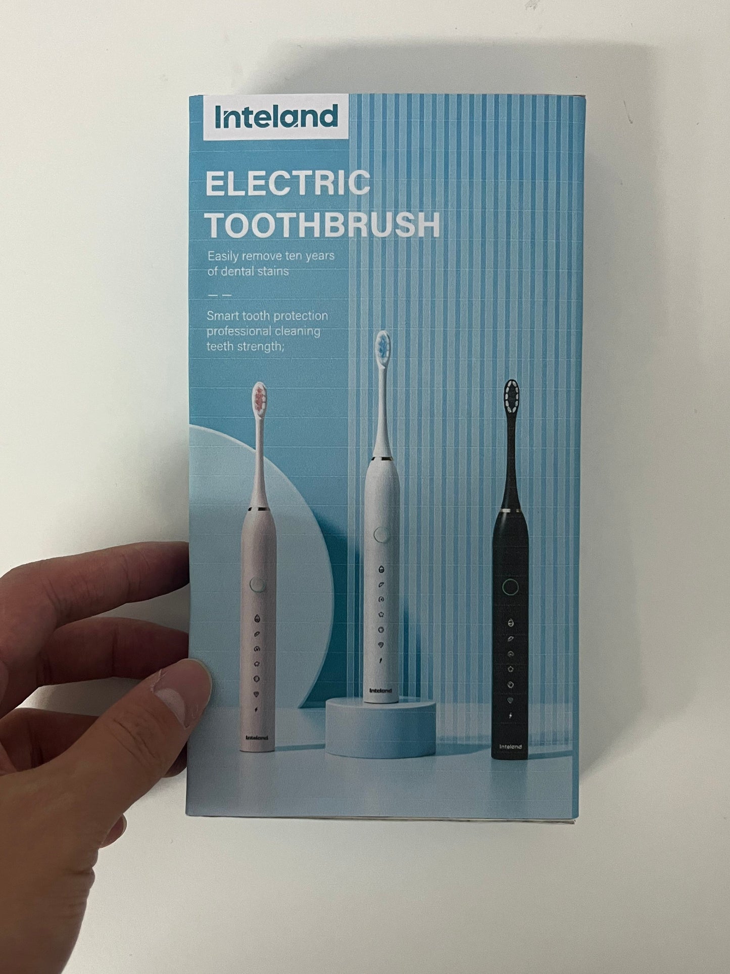 【Inteland Multi-Mode Electric Toothbrush】—— Professional Dental Care for Stain Removal & Tooth Protection