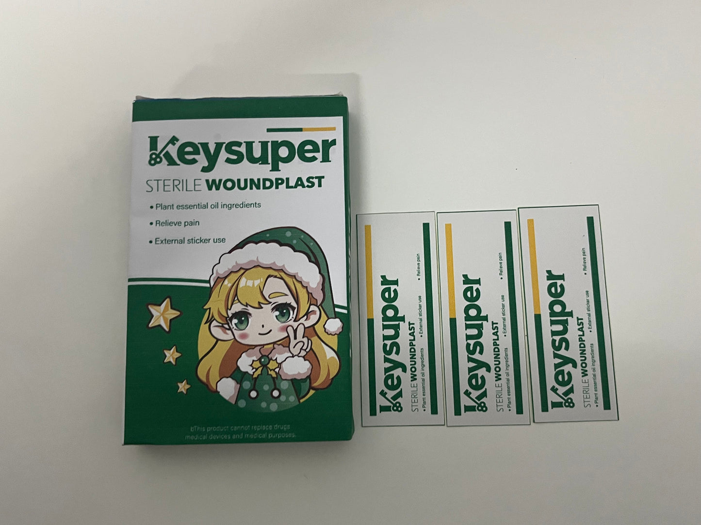 Keysuper Plant Essential Oil Sterile Woundplast: A Daily First-Aid Good Combining Protection and Relief