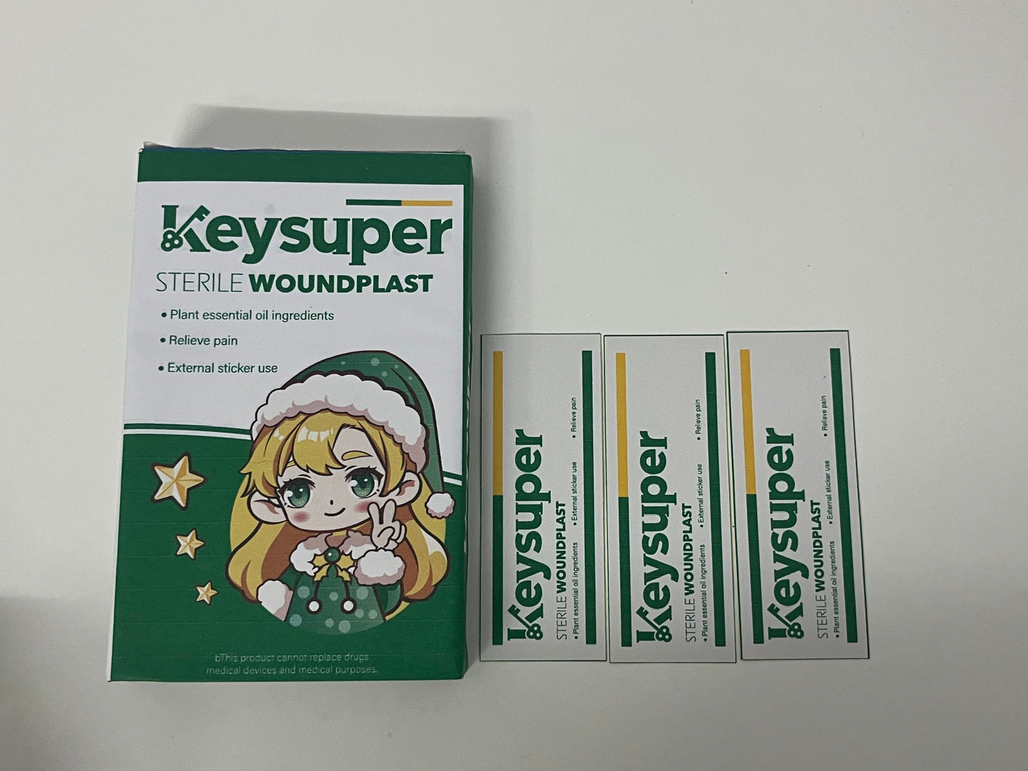 Keysuper Plant Essential Oil Sterile Woundplast: A Daily First-Aid Good Combining Protection and Relief