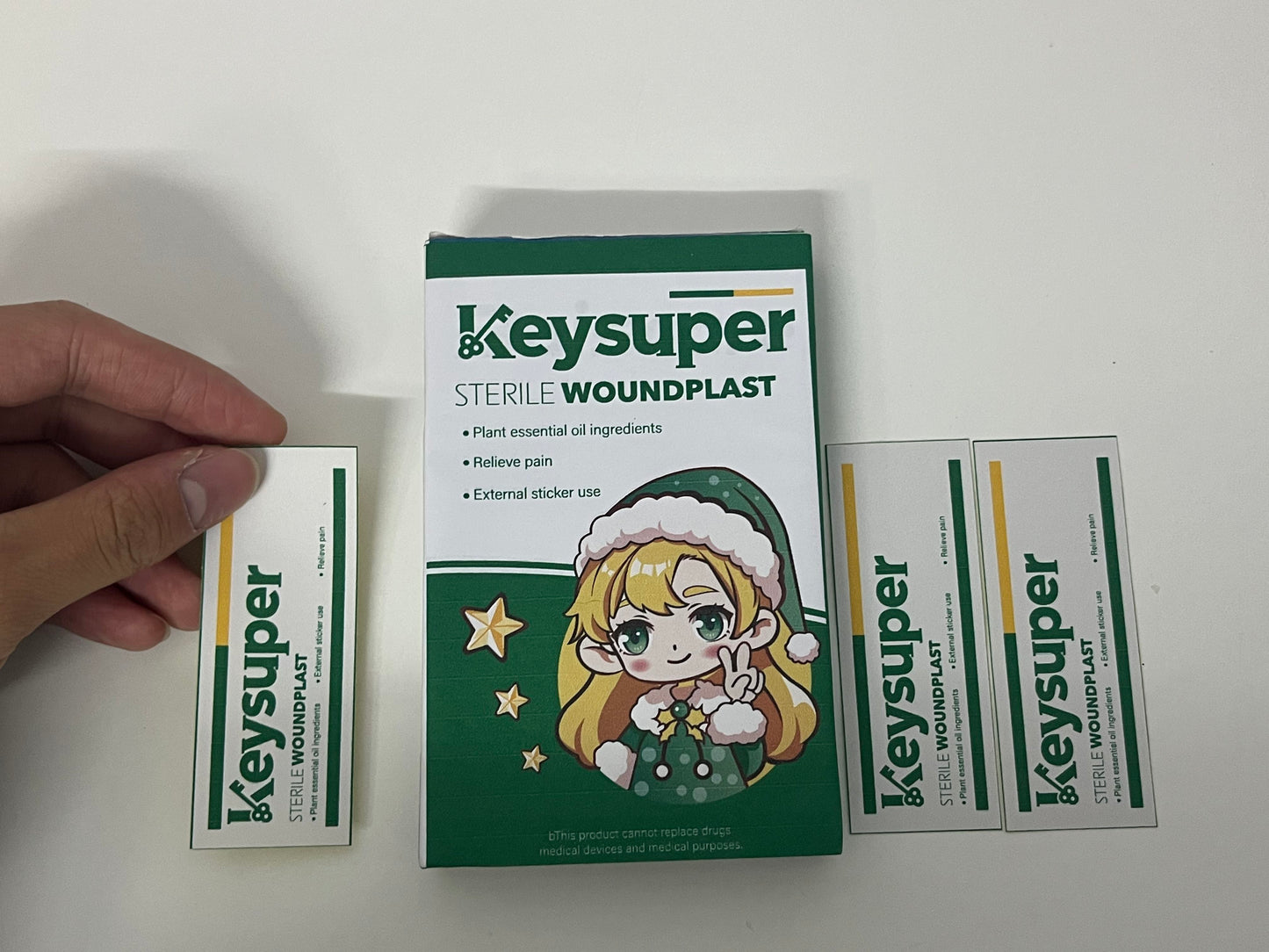 Keysuper Plant Essential Oil Sterile Woundplast: A Daily First-Aid Good Combining Protection and Relief