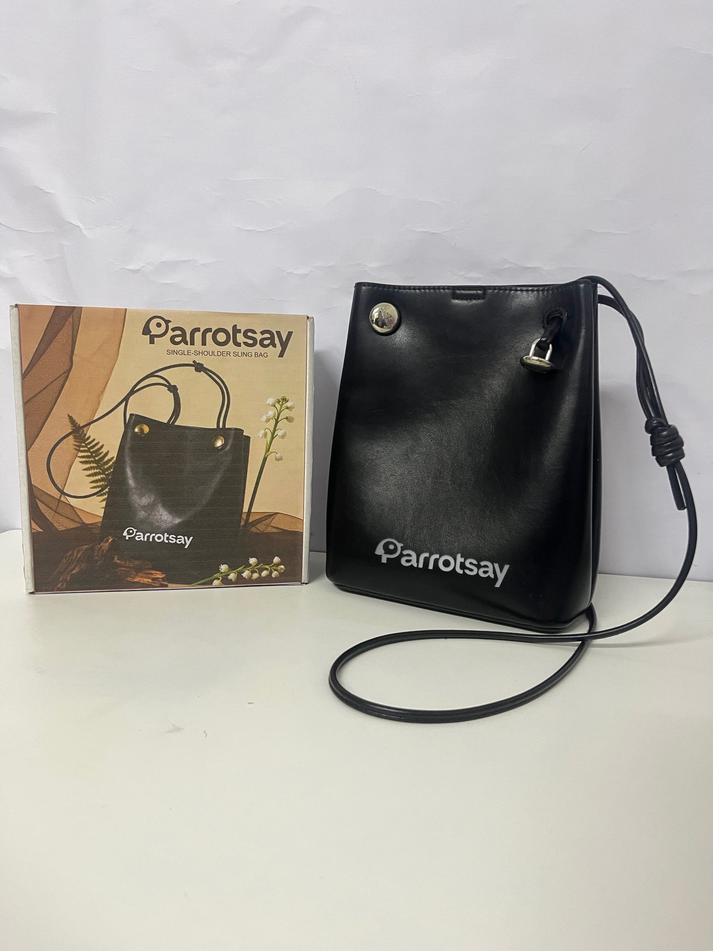 [Parrotsay Ladies' handbags]-Single-Shoulder Sling Bag – Chic, Compact & Everyday Essential