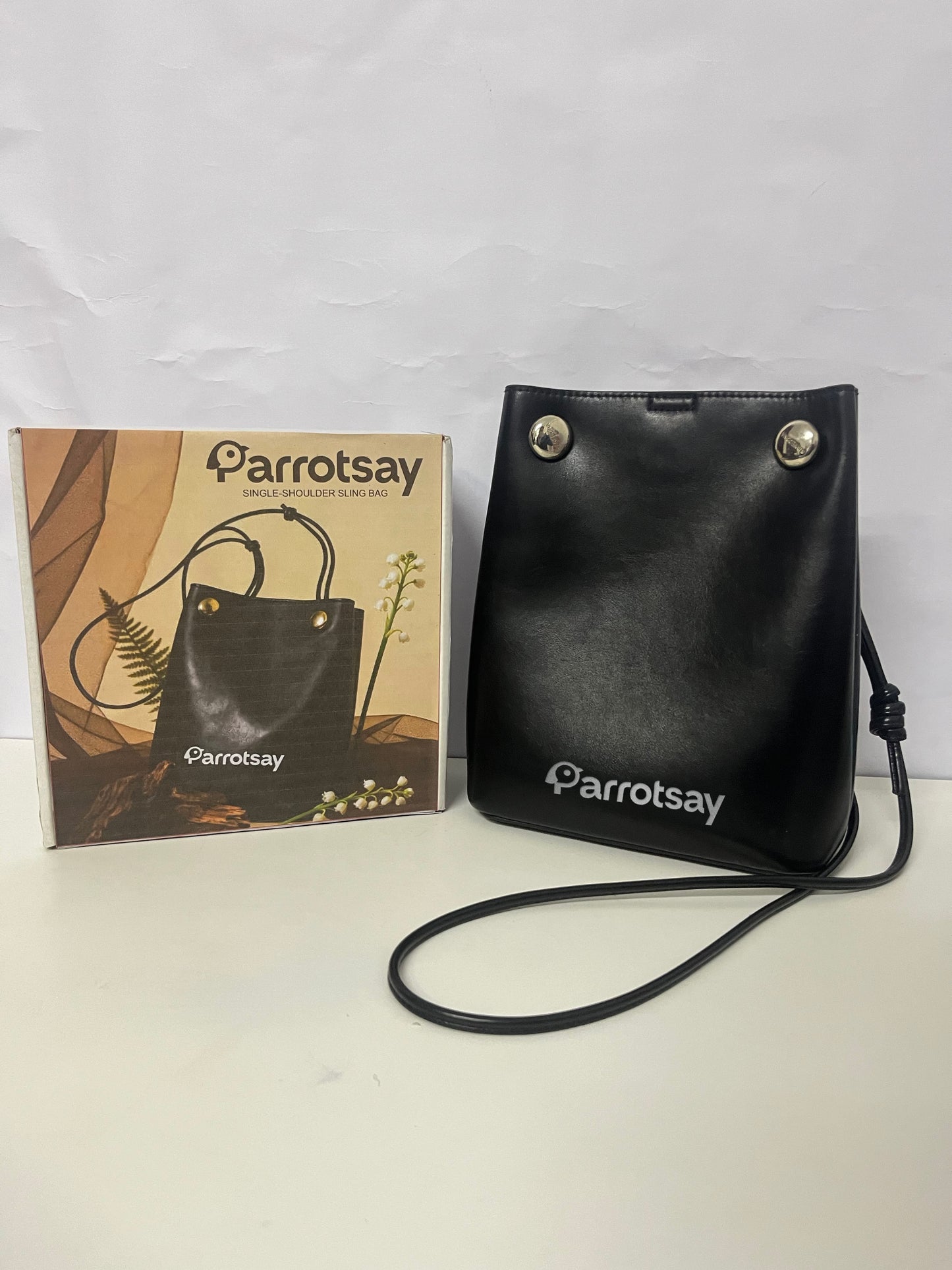 [Parrotsay Ladies' handbags]-Single-Shoulder Sling Bag – Chic, Compact & Everyday Essential