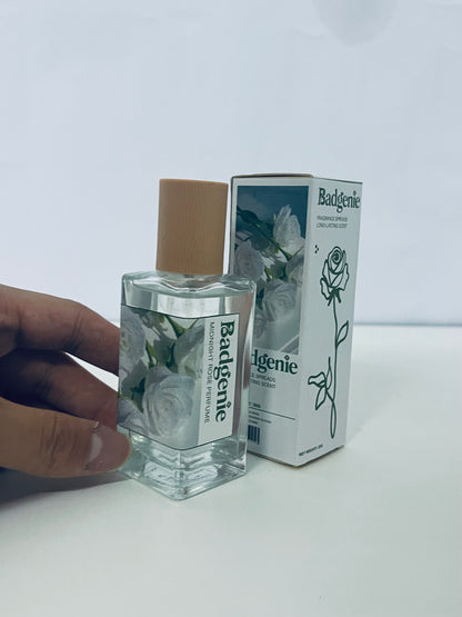 Badgenie Midnight Rose Perfume: A Niche Woody Rose Scent with Cool Atmosphere