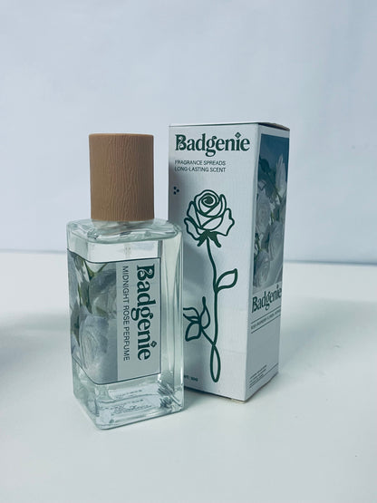 Badgenie Midnight Rose Perfume: A Niche Woody Rose Scent with Cool Atmosphere