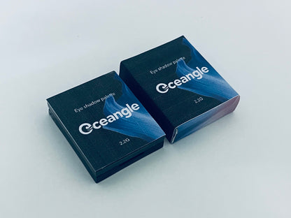 Oceangle Cool-Tone Black Glitter Single Eyeshadow: A Versatile Tool for Edgy Atmosphere Eye Makeup