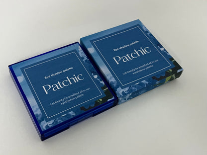 【Patchic Eye Shadow Palette】—— Elegant Choice of Blue-Tone Eye Makeup & Versatility
