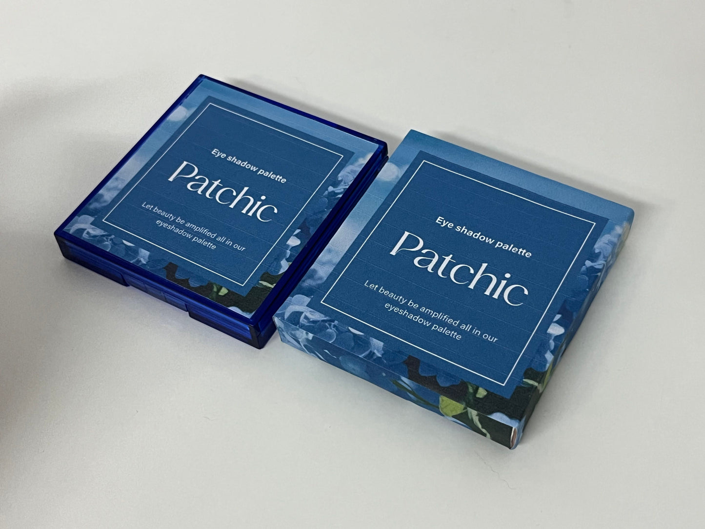 【Patchic Eye Shadow Palette】—— Elegant Choice of Blue-Tone Eye Makeup & Versatility