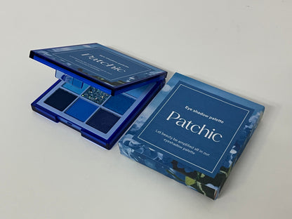 【Patchic Eye Shadow Palette】—— Elegant Choice of Blue-Tone Eye Makeup & Versatility