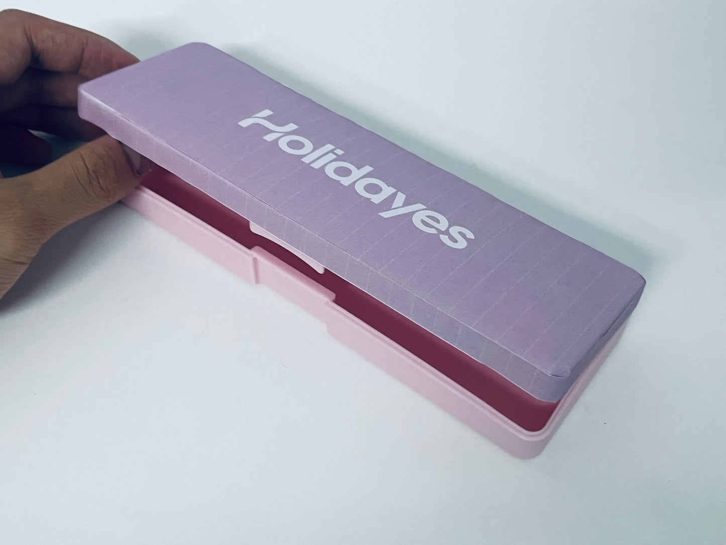 【Holidayes Two-Tone Pen Box】—— Stylish & Practical Storage for Stationery