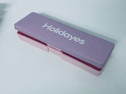 【Holidayes Two-Tone Pen Box】—— Stylish & Practical Storage for Stationery