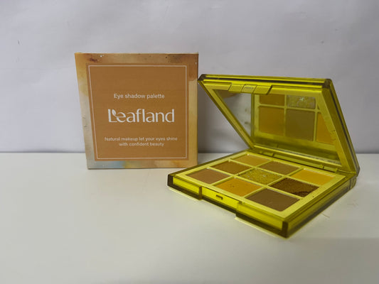 【Leafland Eyeshadow Palette】—— Natural Makeup to Let Your Eyes Shine with Confident Beauty