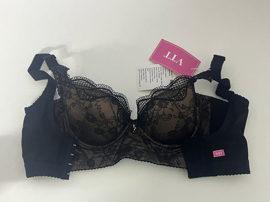 VTT Lace Stitching High-Waist Tummy Control Shapewear Underwear, One-Piece Push-Up & Back Shaping Underwear