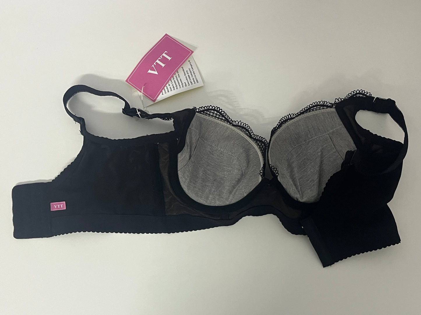 VTT Lace Stitching High-Waist Tummy Control Shapewear Underwear, One-Piece Push-Up & Back Shaping Underwear