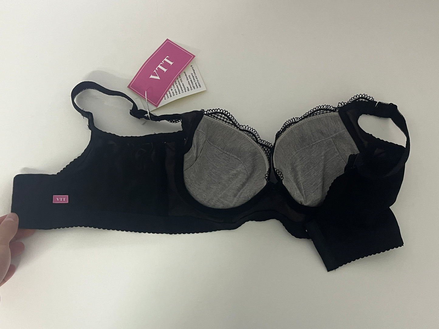 VTT Lace Stitching High-Waist Tummy Control Shapewear Underwear, One-Piece Push-Up & Back Shaping Underwear