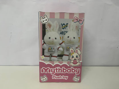【Mythbaby Astronaut Bunny Plush Toy】—— Cuddly Adventure Companion for Kids