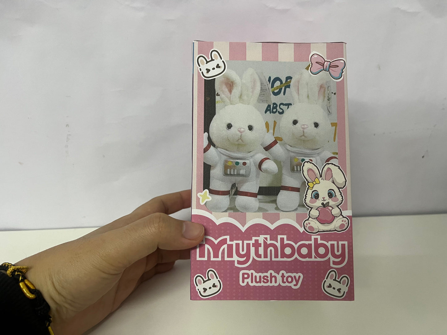 【Mythbaby Astronaut Bunny Plush Toy】—— Cuddly Adventure Companion for Kids